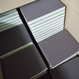 1 piece of 6 woodworking imported sandpaper collection double-sided polishing wet dual-purpose car 78 furniture plastic sponge sand man