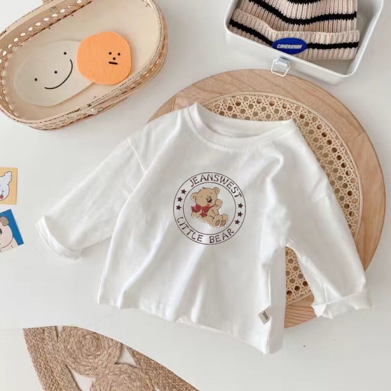 Длинные рукава: Белый [Love Bear]