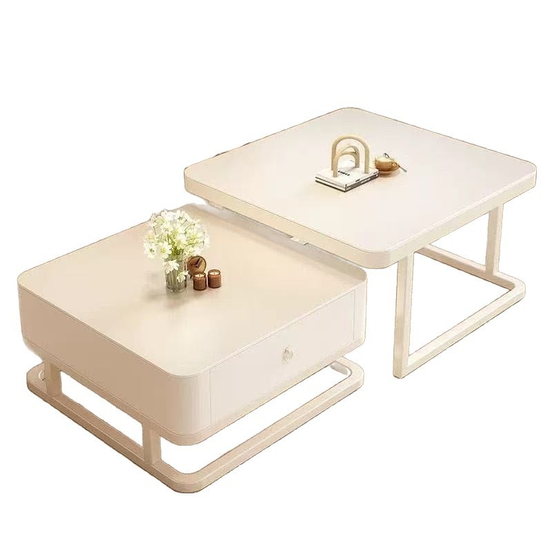 Fábrica directa mesa de té de tabla de roca doméstica 2026 nuevo lujo ligero, moderno y simple, pequeño hogar en línea simple y alto