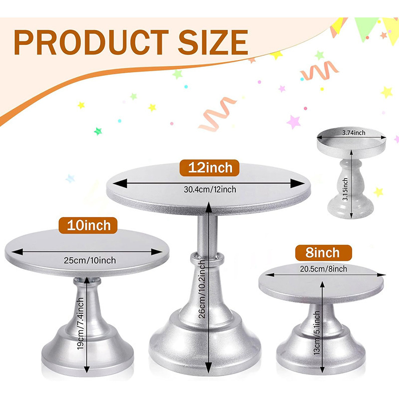 Soporte de postre soporte de exhibición decoración pastel postre pastelería bandeja comida fría resto soporte de mesa tarde té merienda stand