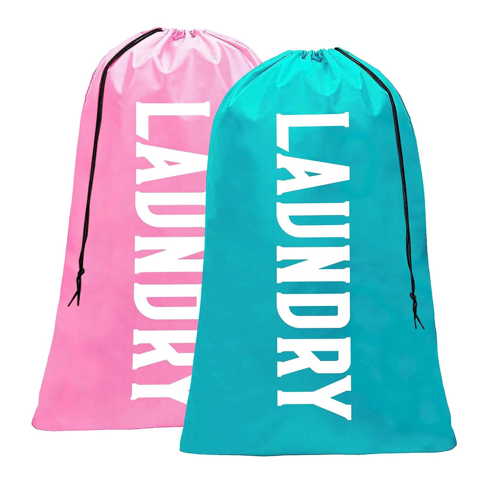 Description Picture 2 of itemClothes Storage Bag Oxford Cloth Laundry Bag Round Handle Dirty Laundry Storage Basket