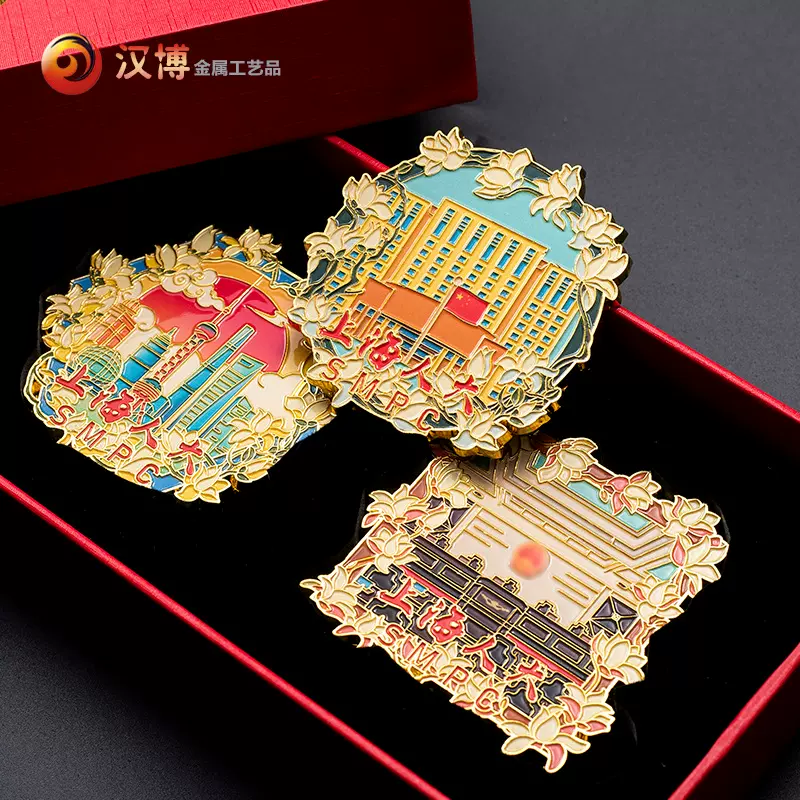 金属旅游纪念品冰箱文创纪念品 动漫电影周边收藏纪念磁吸冰箱贴