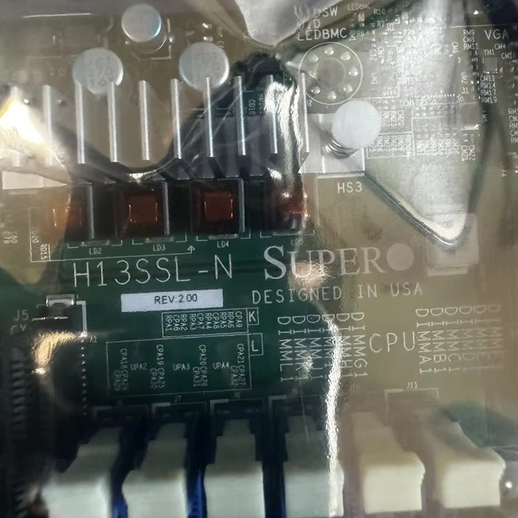 超微H13SSL-N REV 2.0 ATX支持AMD EPYC 9004/9005 CPU服务器主板