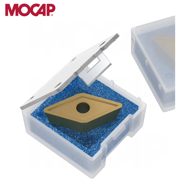 PP独立包装刀片盒 刀具零件收纳盒 数控刀片盒子 硬质合金刀粒盒