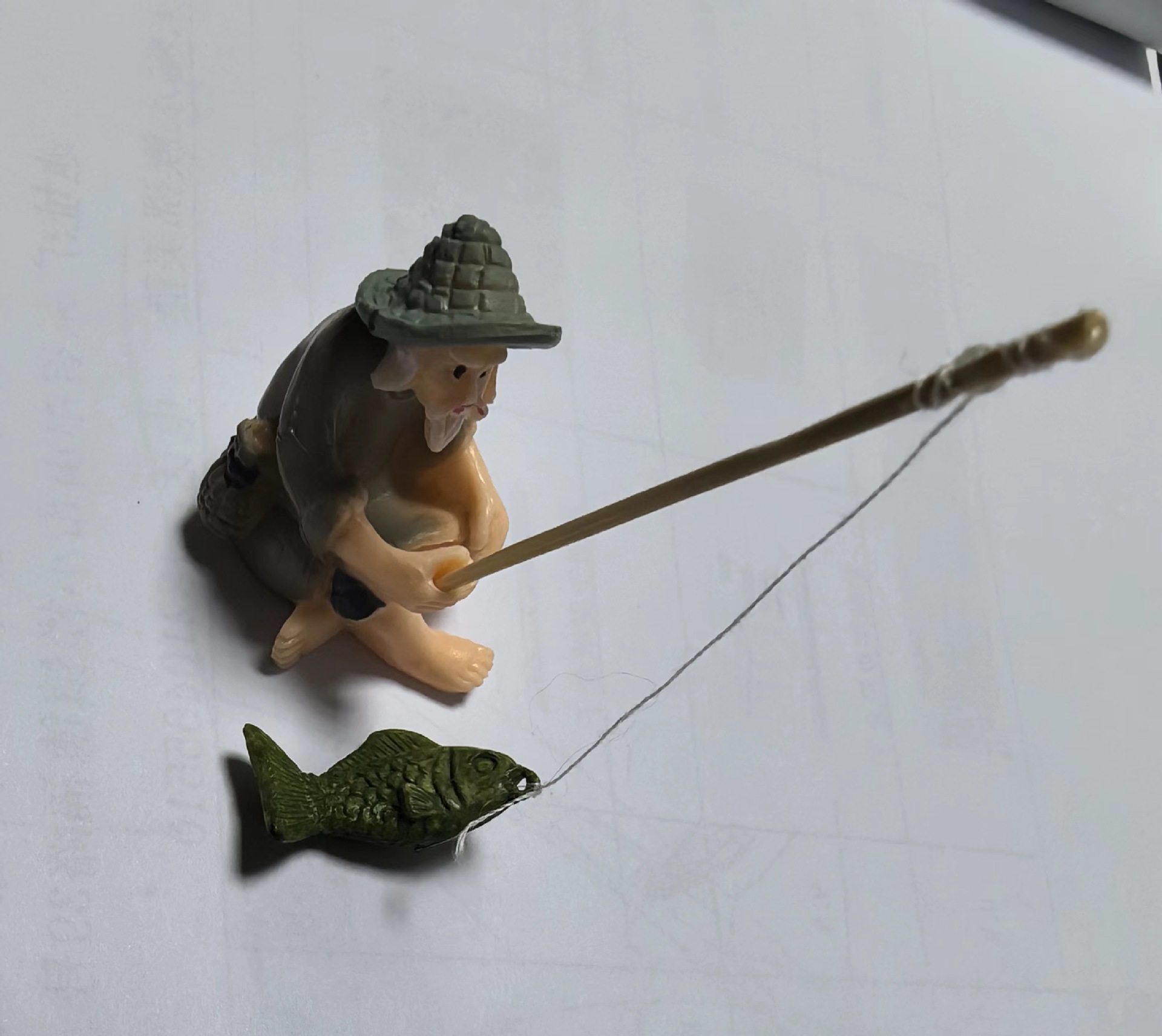 Adornos de pesca para anciano