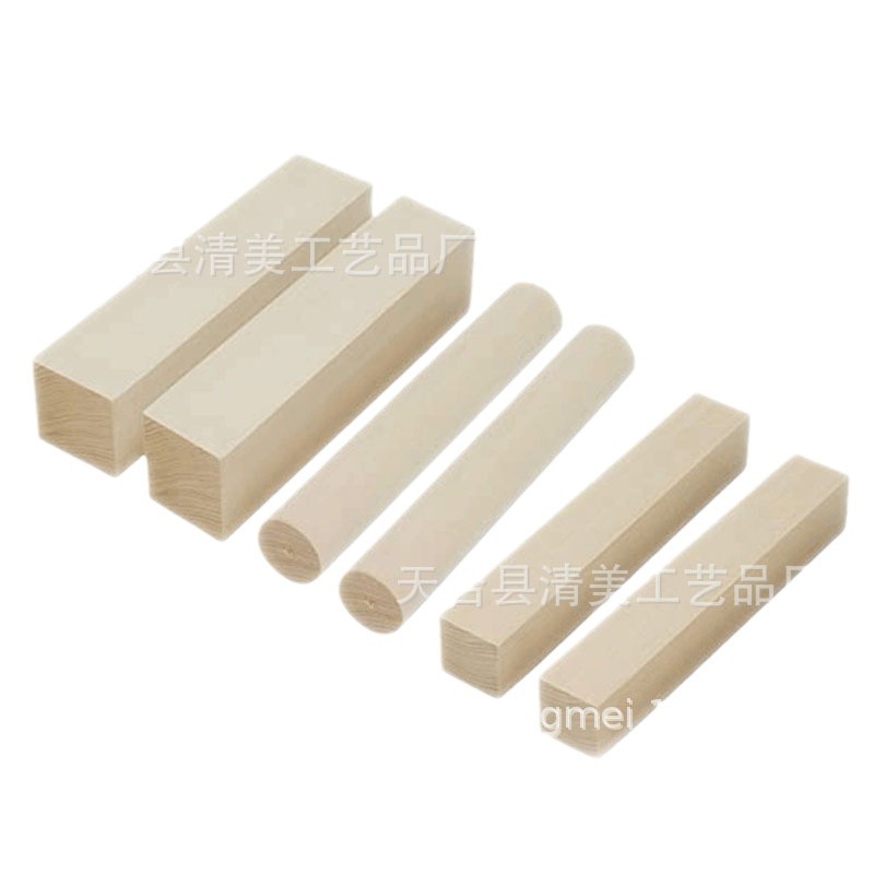 2cm/2,5 cm cilíndrico rectangular tridimensional palo de madera Registro Creativo palo de madera decoración muebles decorativos material