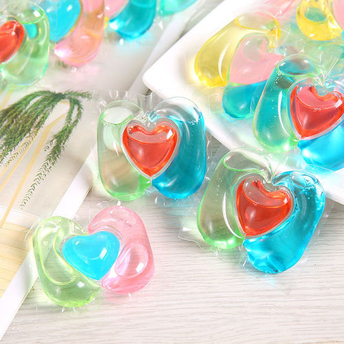 Three-in-One Laundry Beads with Long-Lasting Fragrance and Deep Cleaning Concentrated Efficient Laundry Detergent