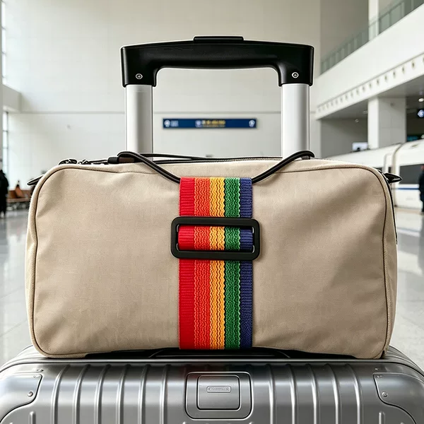 Cross-border manufacturer luggage packing strap, travel bag fixing strap, luggage elastic rope, bundling strap, luggage securing strap