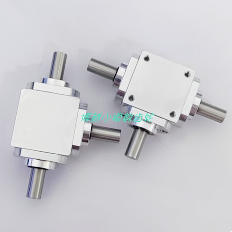 小型1：1T型十字换向器轴径10直角传动变速箱伞齿减速齿轮箱转动