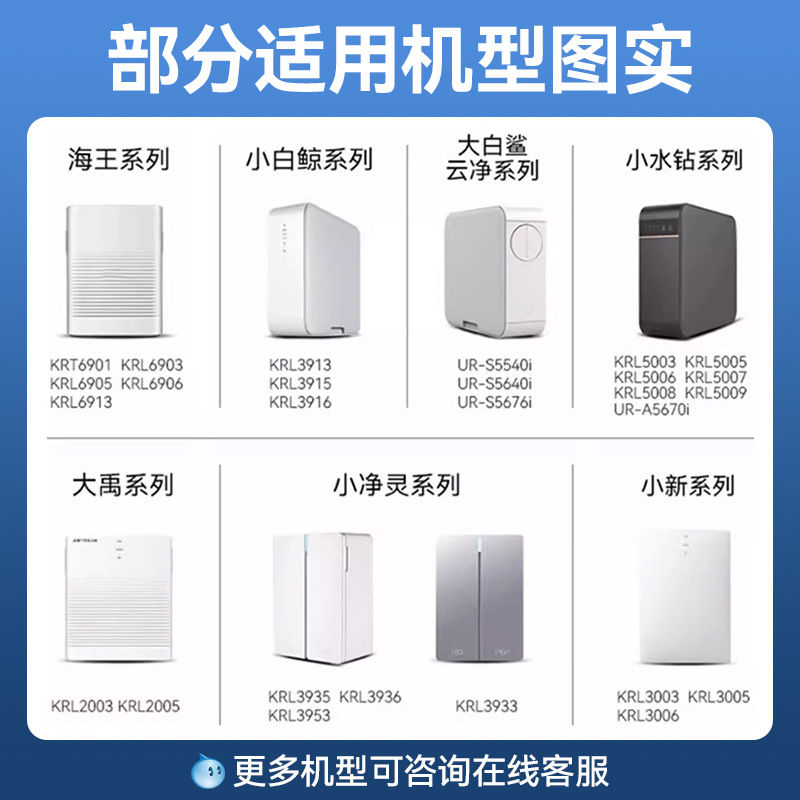 Adaptable al filtro de Jardín de Fuxin, filtro de agua doméstica, filtro de agua del grifo, pequeño diamante, pequeño nuevo pequeño Jingling, pequeño Beluga, elevación