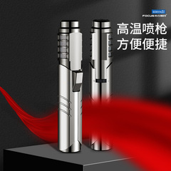 焦点新型sg006ストレートショットガン空気入り防風ライター1800度高温高品質金属溶接ガン