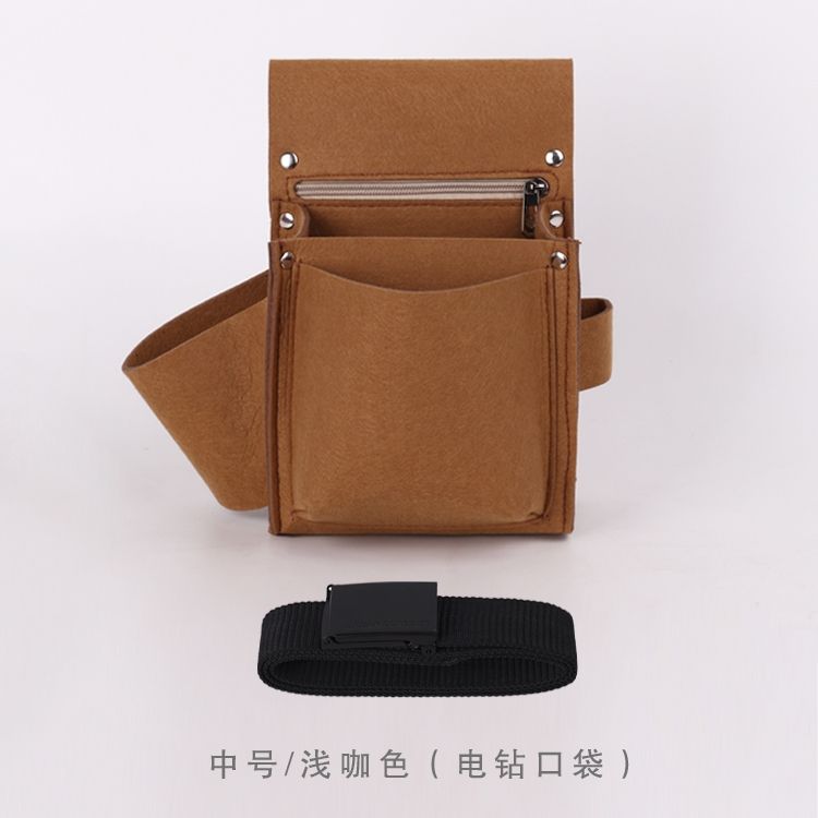 bolso de clavos bolso de clavos bolso de herramientas especiales carpintería tipo cinturón bolso de clavos resistente al desgaste sitio de construcción bolso de carpintero bolso de cintura