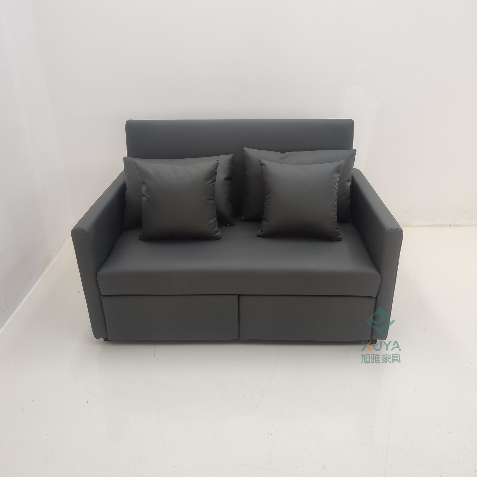 Sofá cama plegable de tres segundos tipo pequeño hogar gato garra tela sofá cama de tirar anti-cat arañazo sala de estar apartamento plegable peinado