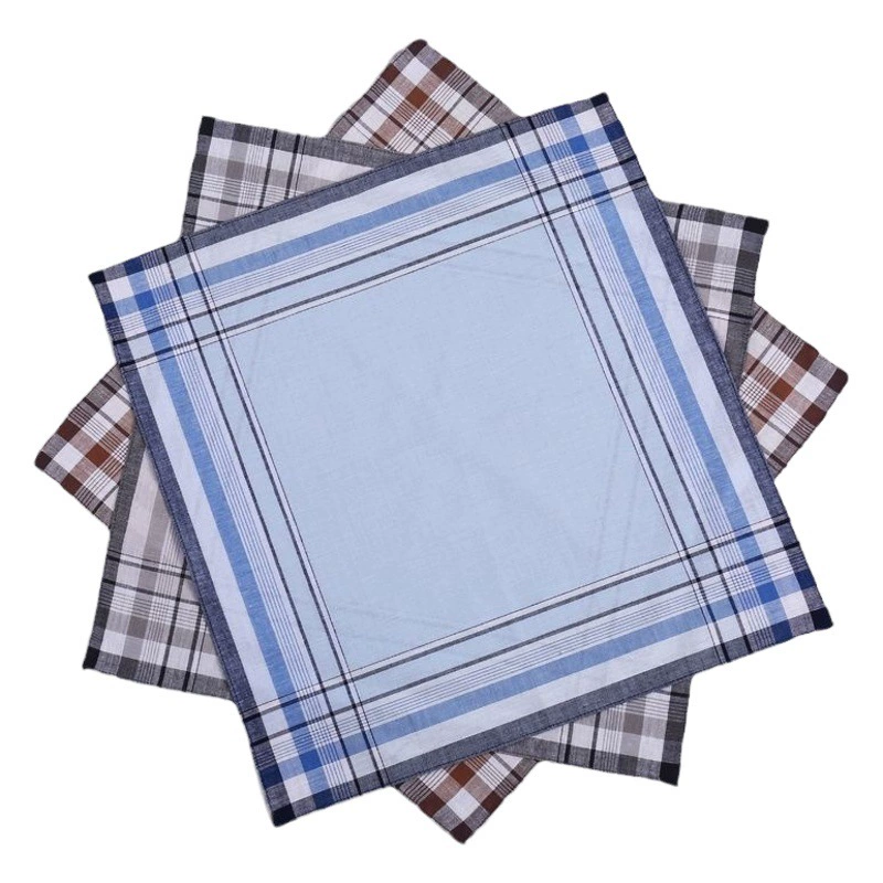 Zелиу трансграничный мужской хлопковый платок, хлопок, всасывающий пот, квадратный шарф классический древний стиль