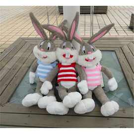 卡通超可爱毛绒玩具公仔流氓兔布娃娃特大号兔八哥娃娃彼得兔玩偶