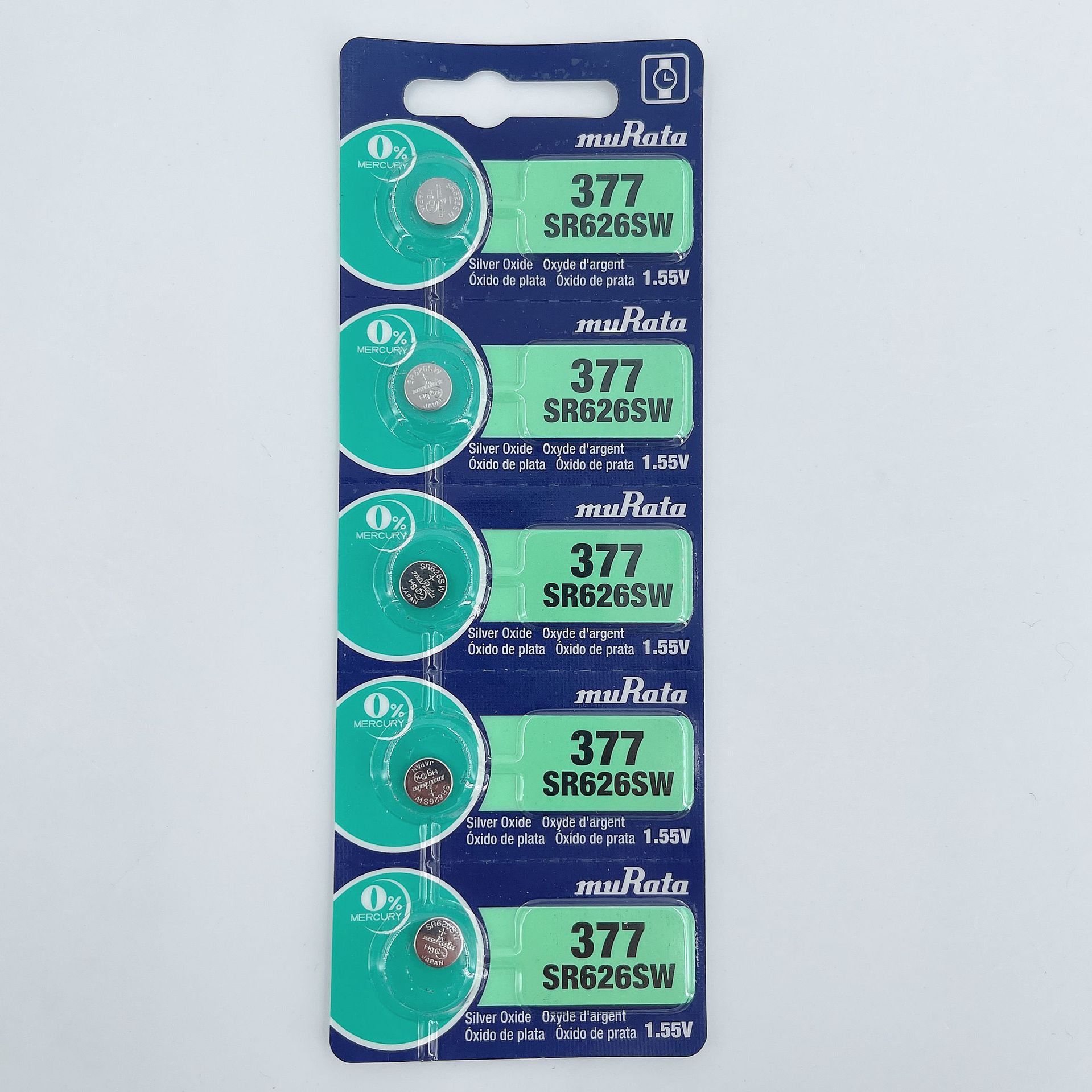 原装正品村田SR626SW/AG4/LR626/377石英表手表纽扣电池电子