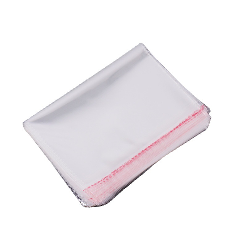 Venta al por mayor OPP auto-adhesivo bolsa de plástico auto-sellado bolsa adhesiva bolsa OPP transparente auto-adhesivo bolsa de embalaje de ropa