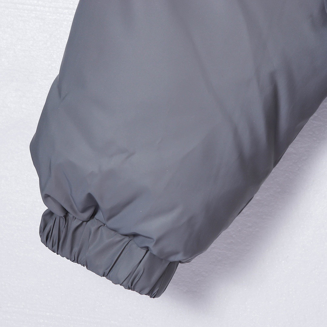 Men's Reflective Puffer Jacket Warm High Street Winter Coat_voghion.com
