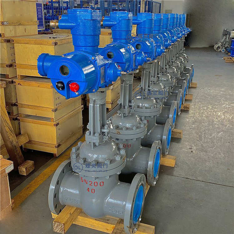 矿用电动闸阀MZ9B41H-64C DN400 隔爆型碳钢电动法兰煤矿闸阀