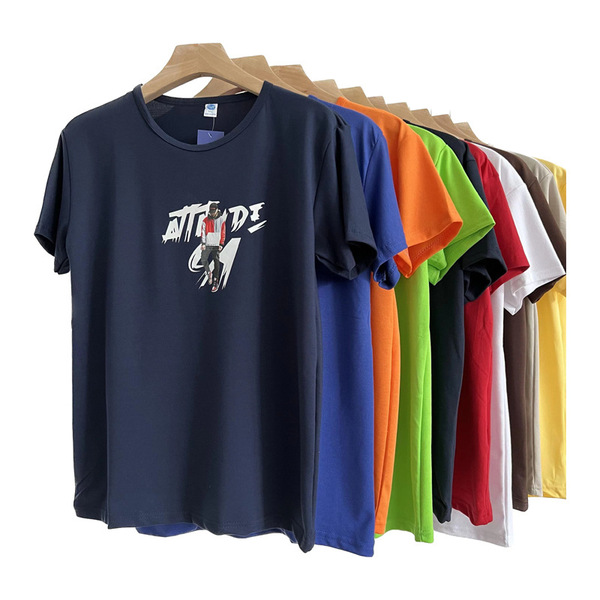 5 yuan clothing summer men's short -sleeved cheap wholesale foreign…
