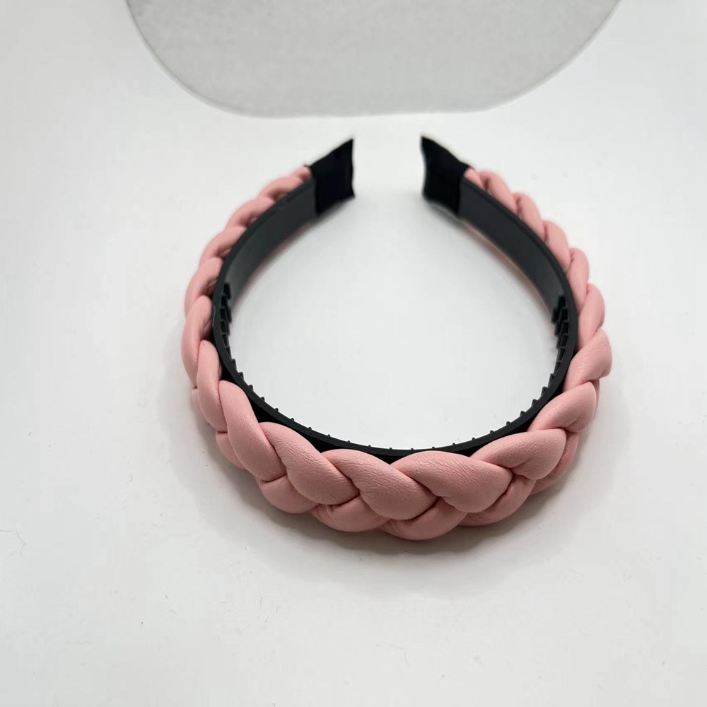 辫子皮质发箍 (8)