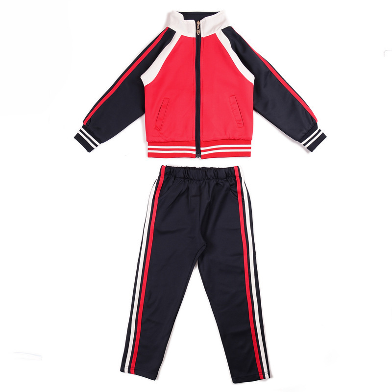 子供服制服春新商品中大童スポーツスーツ男女童幼稚園服小学校クラス服メーカー卸売り|undefined