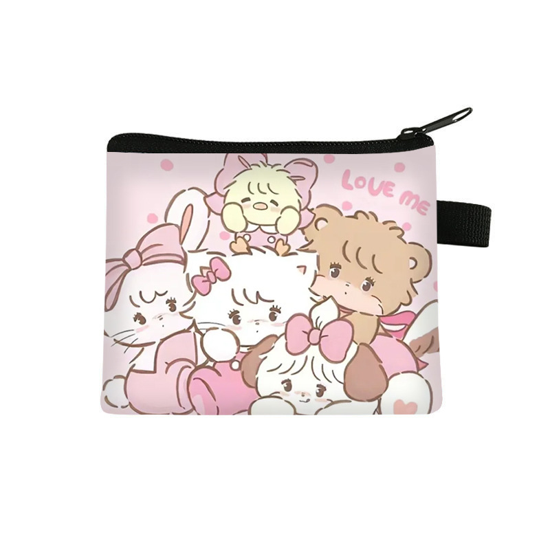 国境を越えたmikkoブランドの小銭入れ、子供用ショートミニバッグ、キュートな小型バッグ、学生向け大容量収納キーバッグ、卸売