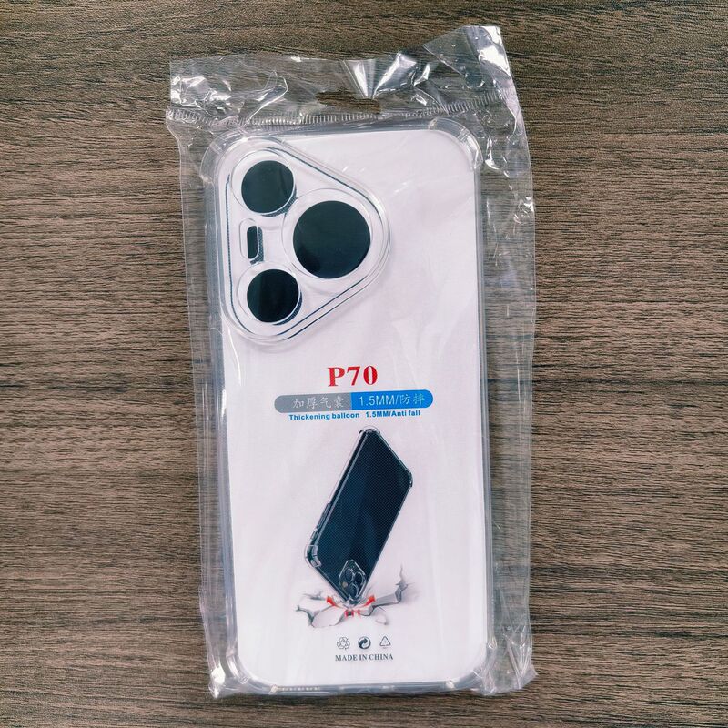 For Huawei Honor 60 Transparent Anti-fall TPU Phone Case Fine Hole Thickened Four Corner Airbag Anti-fall Protective Cover
