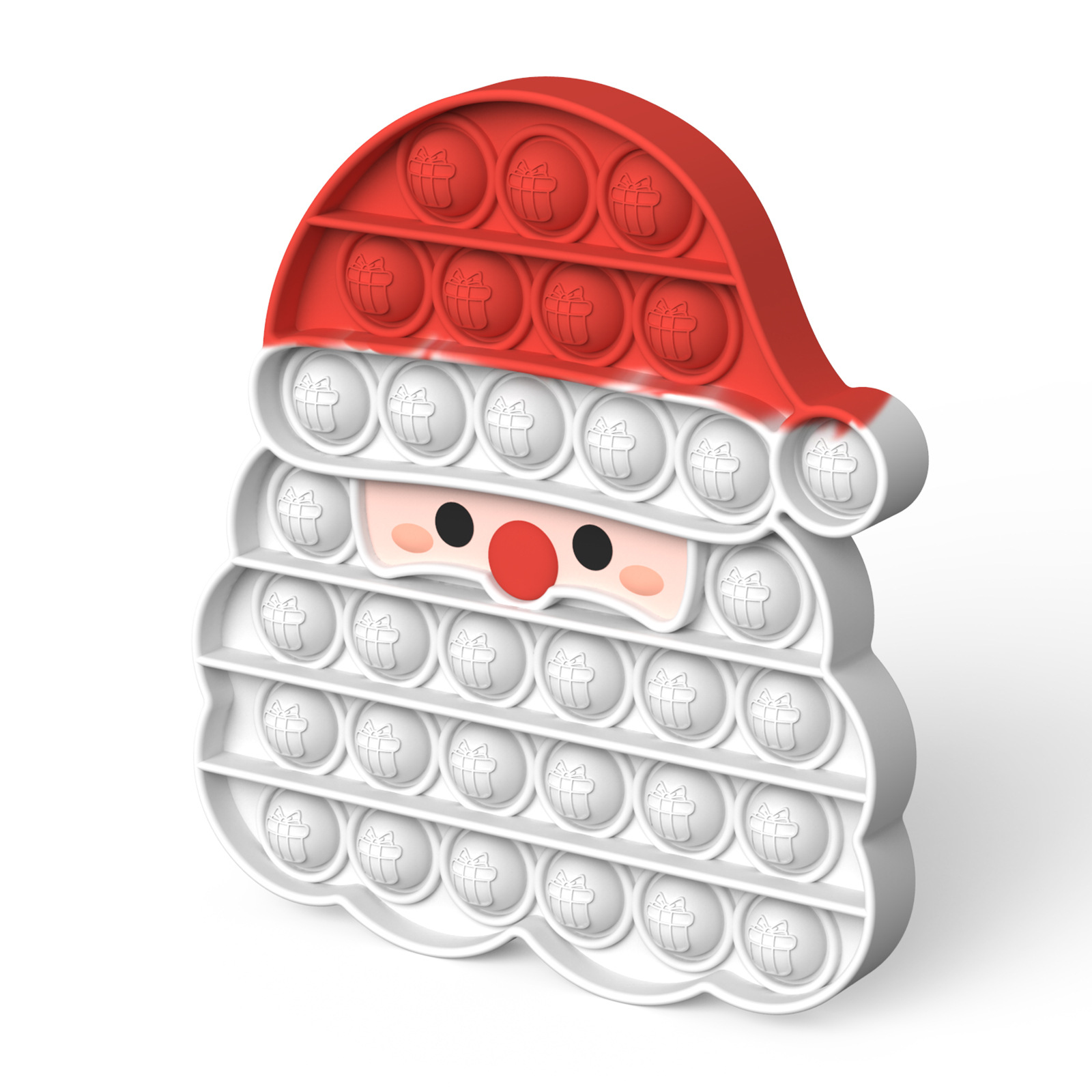 Mignon Santa Claus Jeu Conseil Pression Réduction Fidget Jouet Cadeau De Noël display picture 2