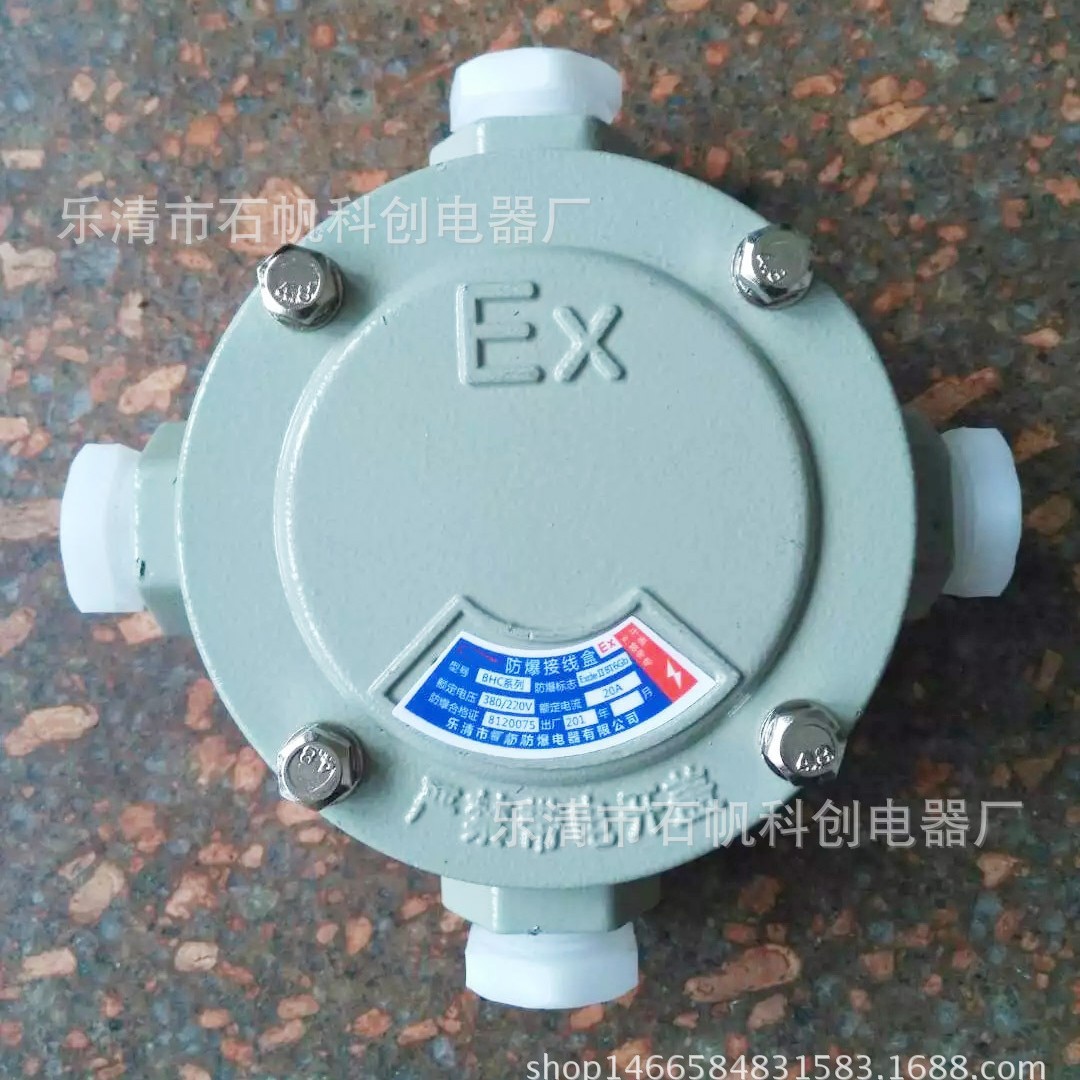 铝合金防爆防腐接线盒 过渡盒 IIB级 进线盒20A FHD