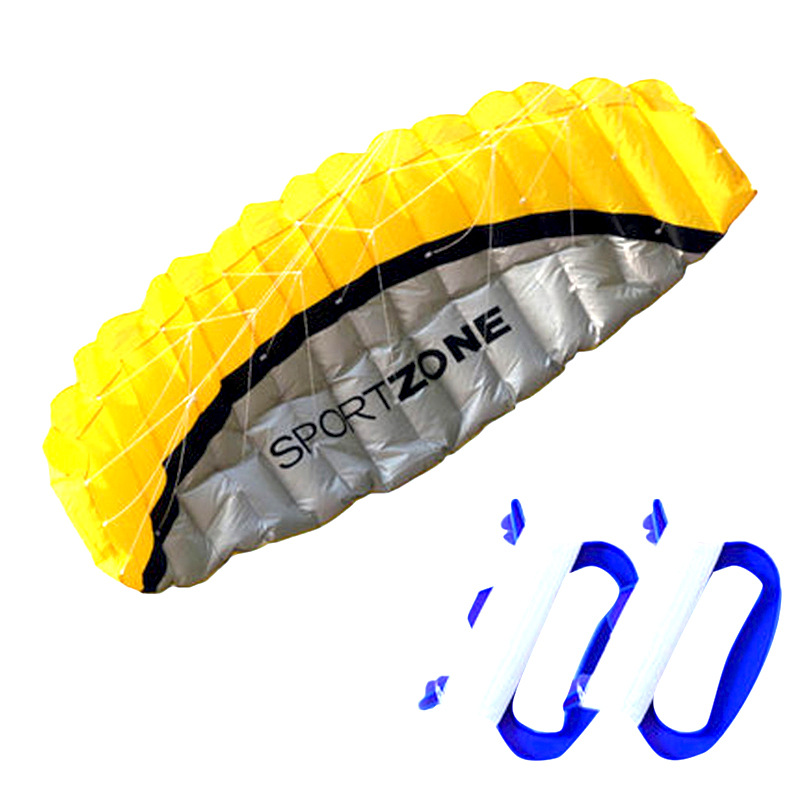 Comercio exterior suave doble línea paraguas cometas transfronterizas explosión Amazon paraguas eléctricos cometas paracaídas acrobacias paraguas cometas