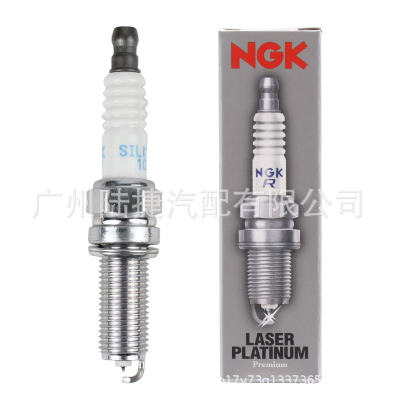 Cross-Border Wholesale Ngk Iridium Platinum Spark Plug 97098Silkr6C10E Dual Platinum Suitable for Kia Iridium Spark Plugs