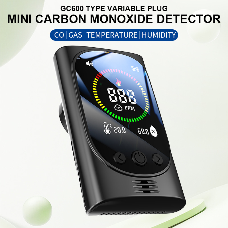 亚马逊新款跨境户外一氧化碳检测仪亚马逊工业插电有毒气体报警器