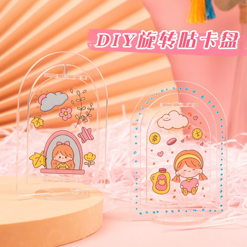 Creative card holder, acrylic set, sticker, DIY, scheduler