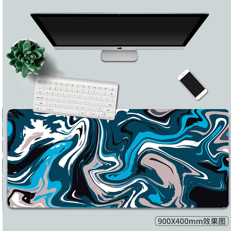 Transfronteriza al por mayor de fábrica nuevo patrón abstracto serie de carga inalámbrica mouse pad color mágico luminoso RGB mouse pad