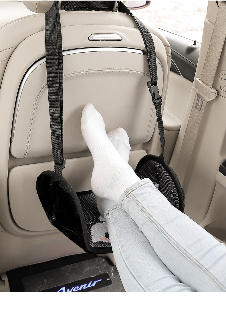 Car children's footrest car seat rear use support rest foot pedal car interior accessories