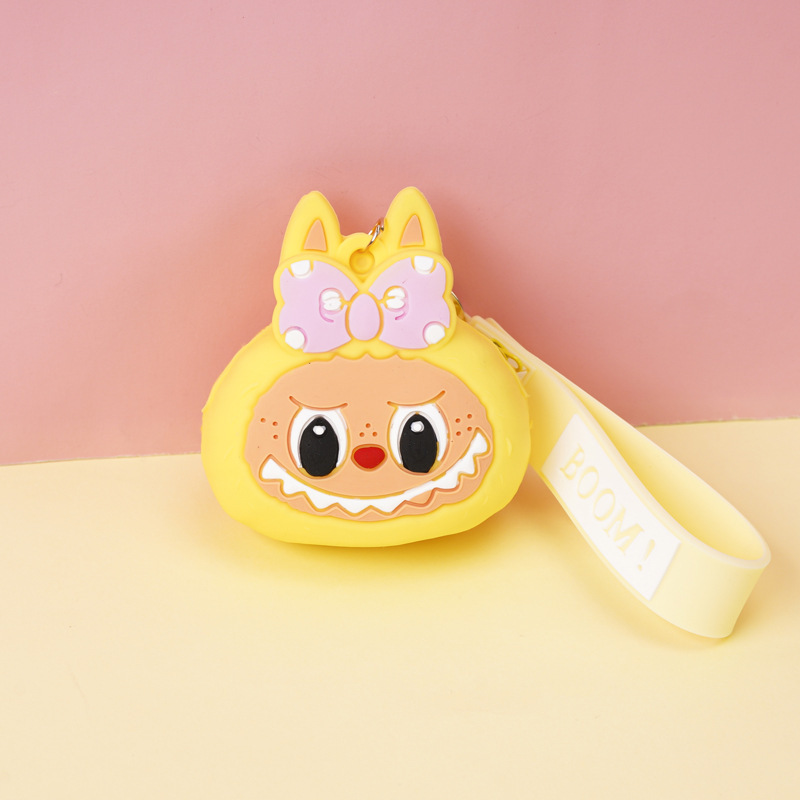 メーカーが生産するネズミ駆除パイオニアラブブキーホルダーペンダントシリコンバッグかわいい子供用小銭入れ|undefined