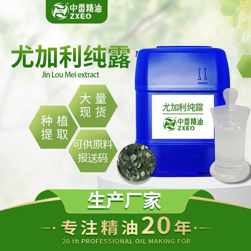 吉安中香精油源头厂家尤加利纯露尤加利提取液原料批发价格优惠