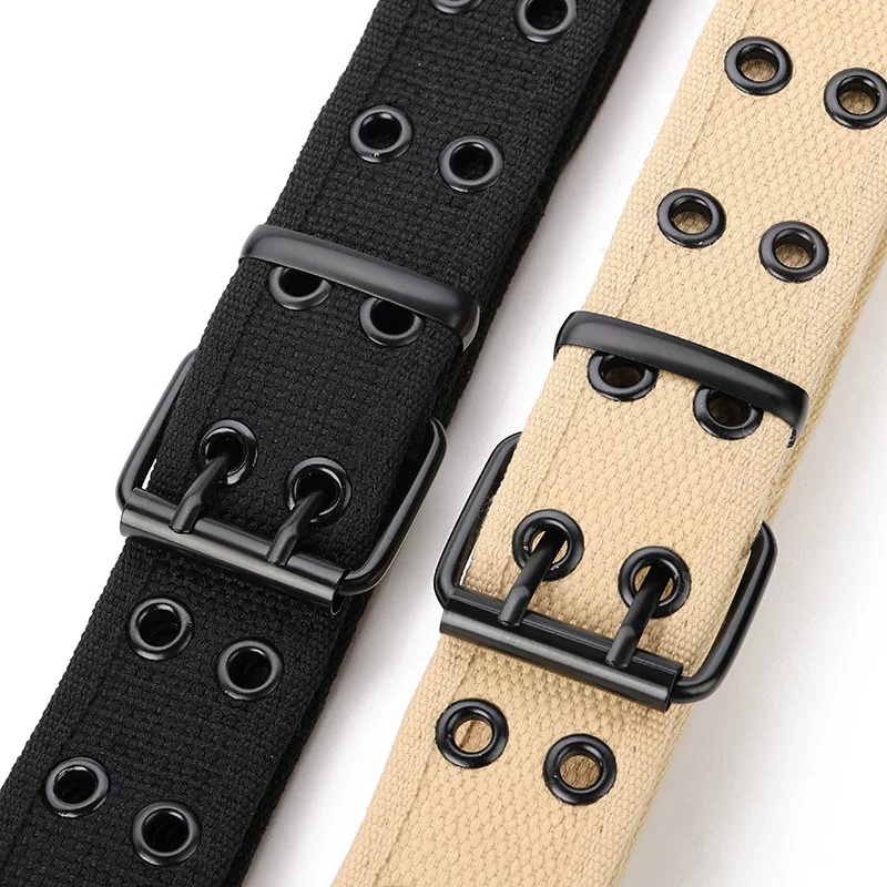 Tide, men's belt, cloth jeans for leisure, trousers, Korean style
