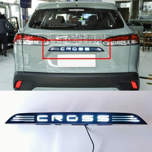Suitable for Toyota Corolla Cross through-tail lights 2020-2026 models, Corolla Cross letter lights