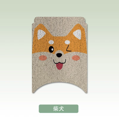 Series M85C/M80C Anti-Slip Wire Loop, Electric vehicle foot mat - shiba-inu-no-9-m85cm80cm95c