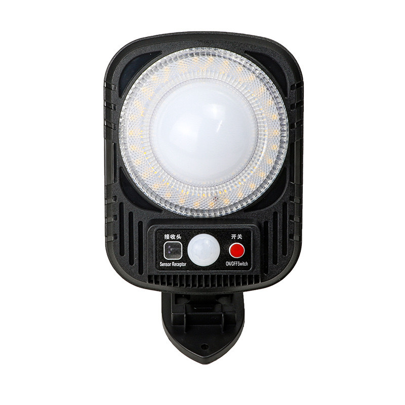 Transfronterizos nueva luz solar de control remoto lámpara de pared exterior lámpara de lámpara de jardín lámpara de llama RGB