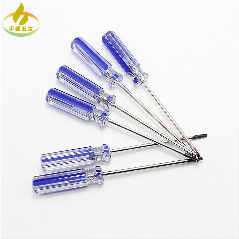 Game machine external hexagon screwdriver tool with hole manual plum cross batch T8/9/10 screwdriver xbox36