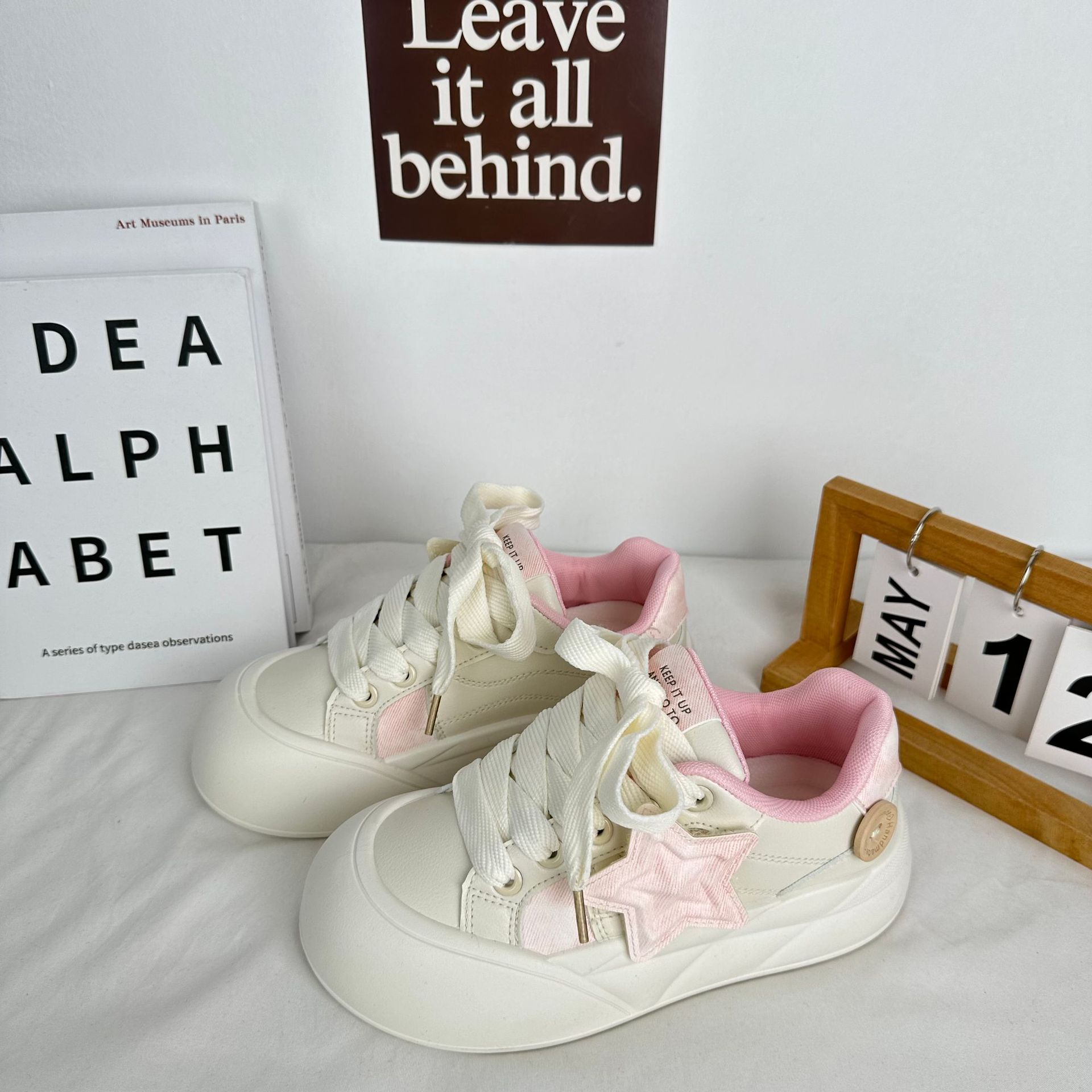 Yuanbo 2024 primavera nuevos estudiantes zapatos de lona de mujer coreana versátil callejera nuevos zapatos de piso plano image 4
