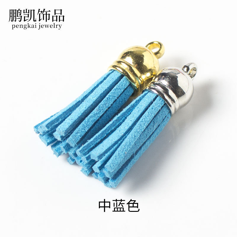 10個3cm韓国絨毯フリンジアクセサリーペンダント小流蘇穂子diy手作りアクセサリーメッキ吊穂22色|undefined