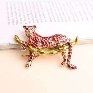 New European and American style cross-border creative cute pin animal enamel drop oil brooch factory direct sales