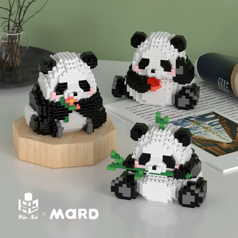 Конструктор Lego, мультяшная кукла, игрушка, панда