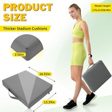 便携式防水防污室内外体育场运动座垫A14可拆洗野营腰枕坐垫