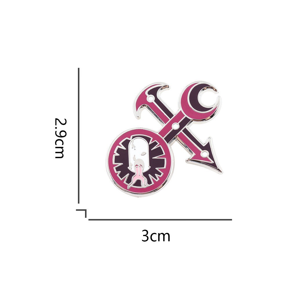 Aliexpress Cross-Border New Warhammer 40K Merchandise Brooch Game Gift Cartoon Metal Badge Clothing Accessories