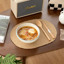 穆尼 ins韩式复古线圈大容量汤碗拌饭碗家用沙拉碗拉面碗陶瓷餐具